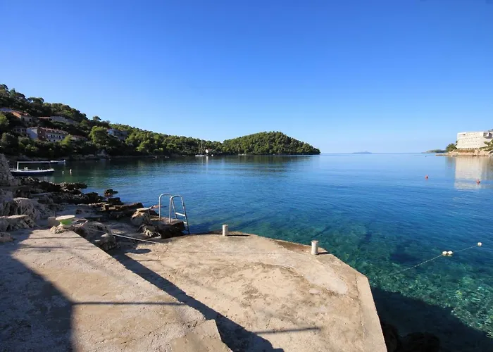 By The Sea Brna, Korcula - 5902 アパート Smokvica
